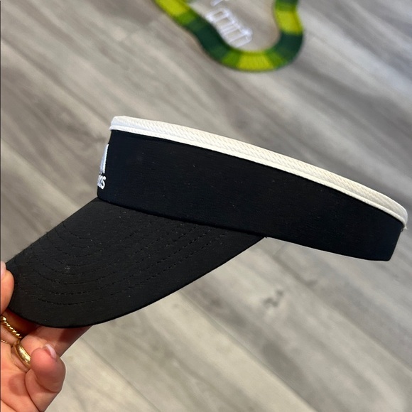 Adidas Black and White Sports Visor - Picture 2 of 8